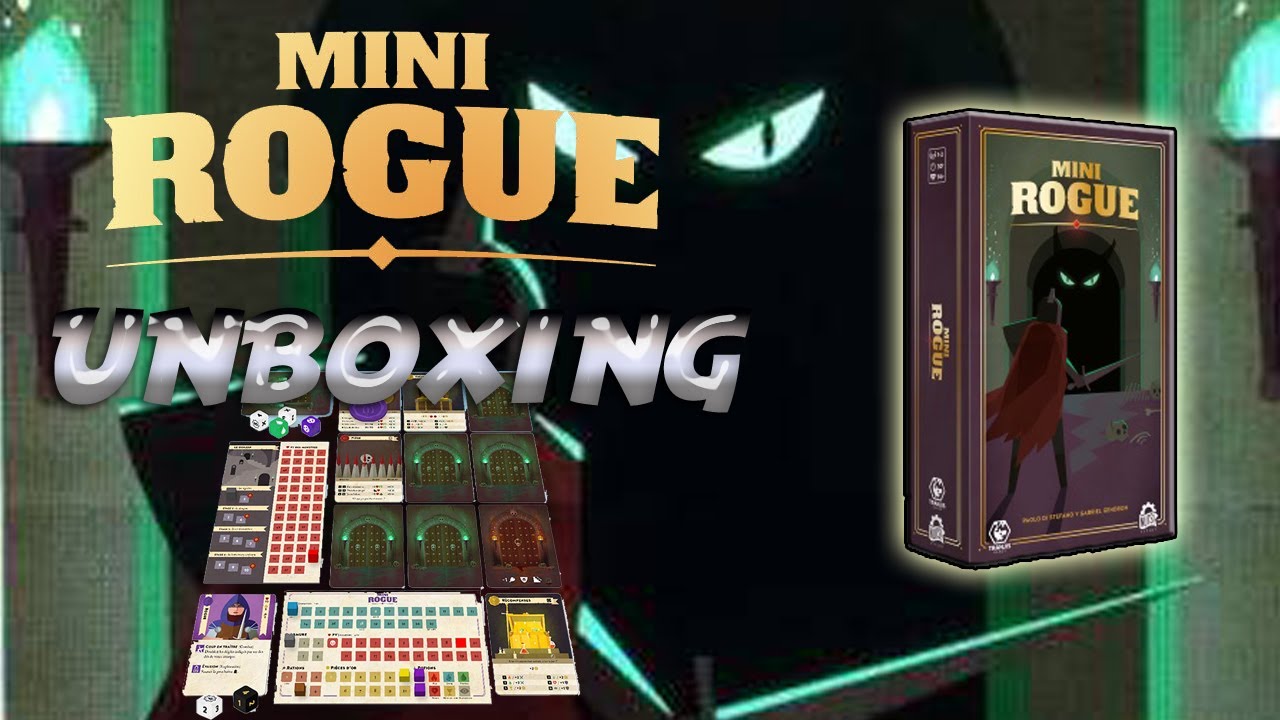Mini Rogue- Unboxing Español- Tu Turno