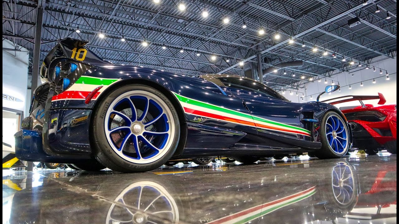 Pagani Huayra Tricolore, Pagani VULCAN, Bugatti DIVO,  DDE McLaren SENNA at Prestige Imports Miami