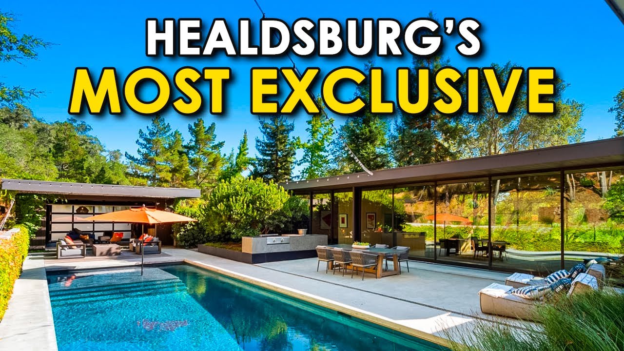 Tour an INSANE Contemporary Home in Healdsburg, CA