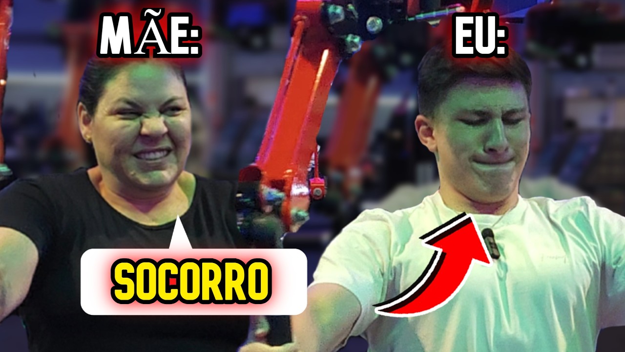 Treinar com minha mãe foi um ERRO…