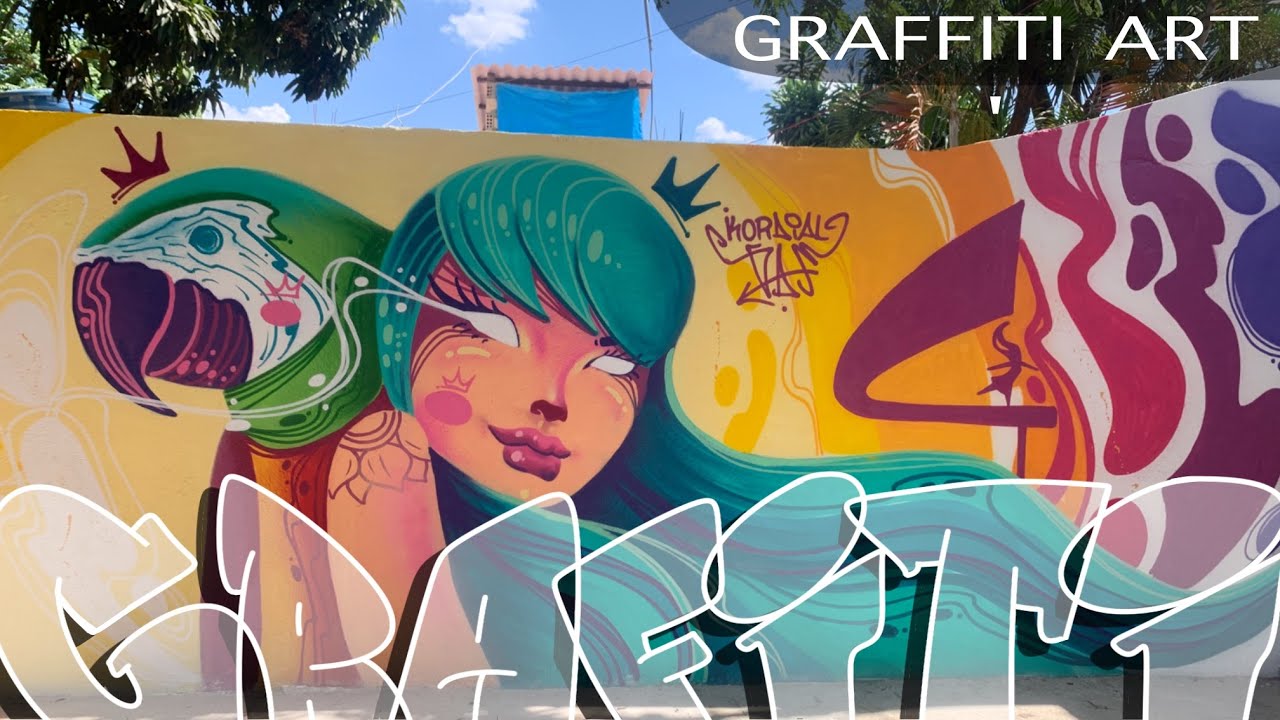 💥GRAFFITI- COMO FAZER UM PERSONAGEM EM GRAFFITI. 