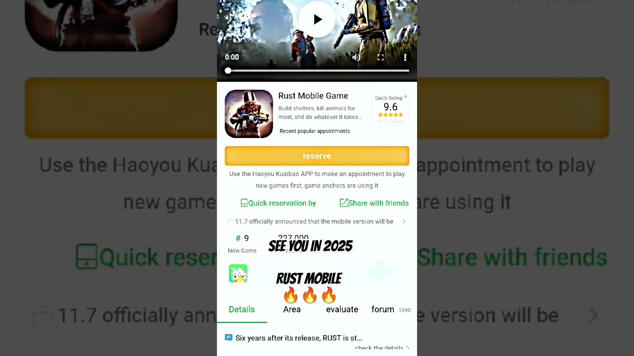 #rustmobile #Rust #rust See you in 2025 Rust Mobile Let's Gow!!! 🔥🔥💯 #rustgame