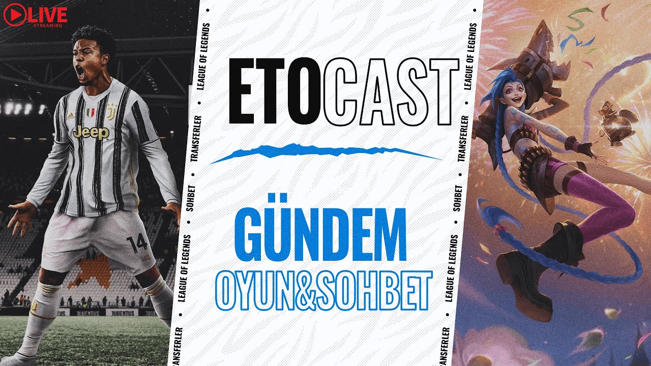 ETOLİVE #1 | G&Uuml;NDEM, SOHBET & OYUN
