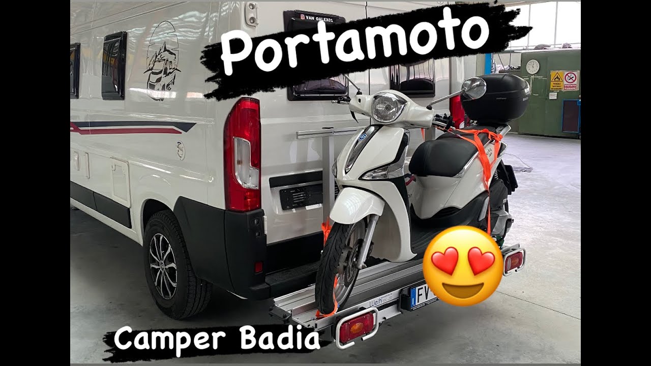 PORTAMOTO SCORREVOLE | VAN |FURGONATO montaggio e recensione