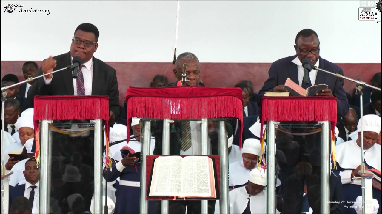 Monday 29 December 2025 | Bible Teaching by Rev R.M Chikwenya (2025 Annual Campmeeting)