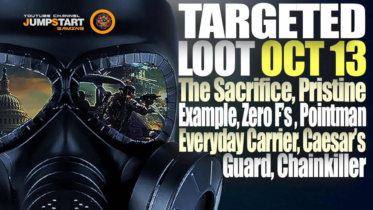 The Division 2 | New Targeted Loot Today | October 13, 2021 | Pristine Example | Best Build Guide