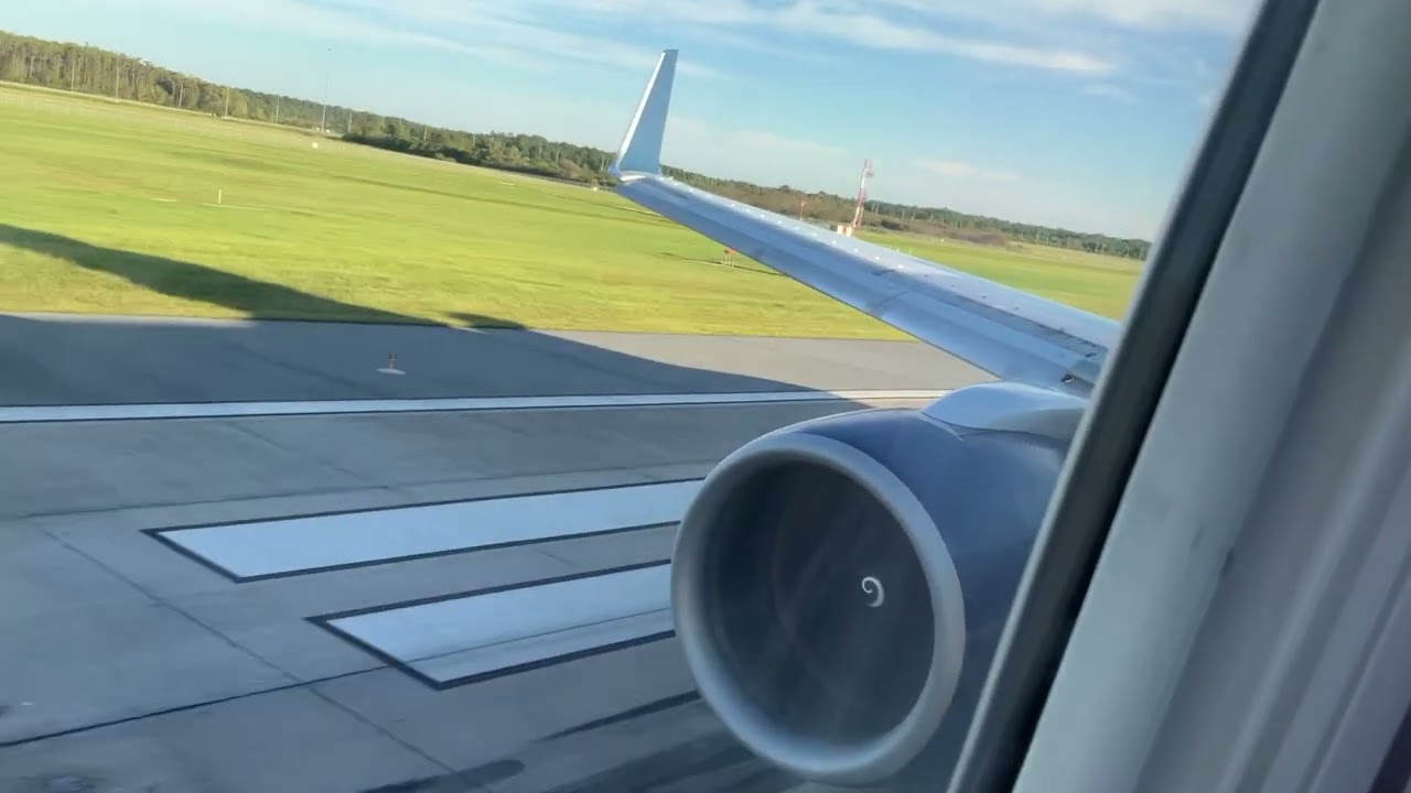 The Sounds Of A PW2000! Boeing 757-200 Takeoff From Orlando
