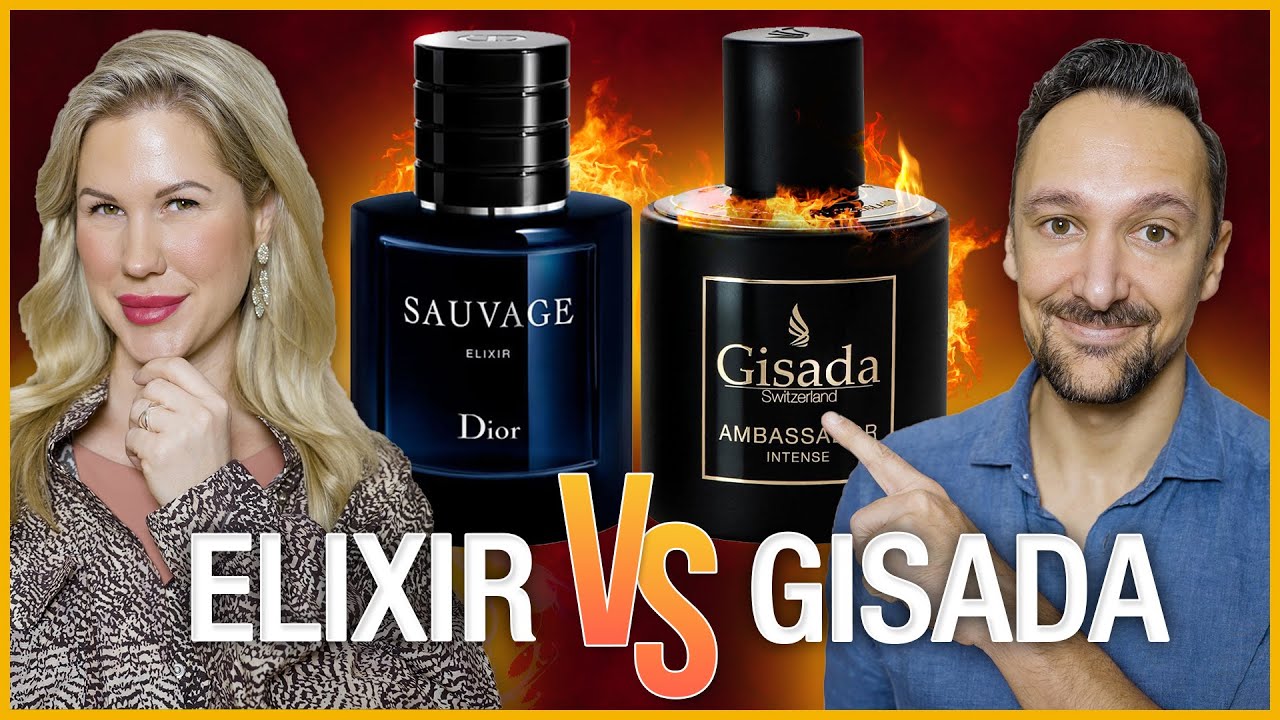 EPIC FRAGRANCE BATTLE! GISADA AMBASSADOR INTENSE VS DIOR SAUVAGE ELIXIR!