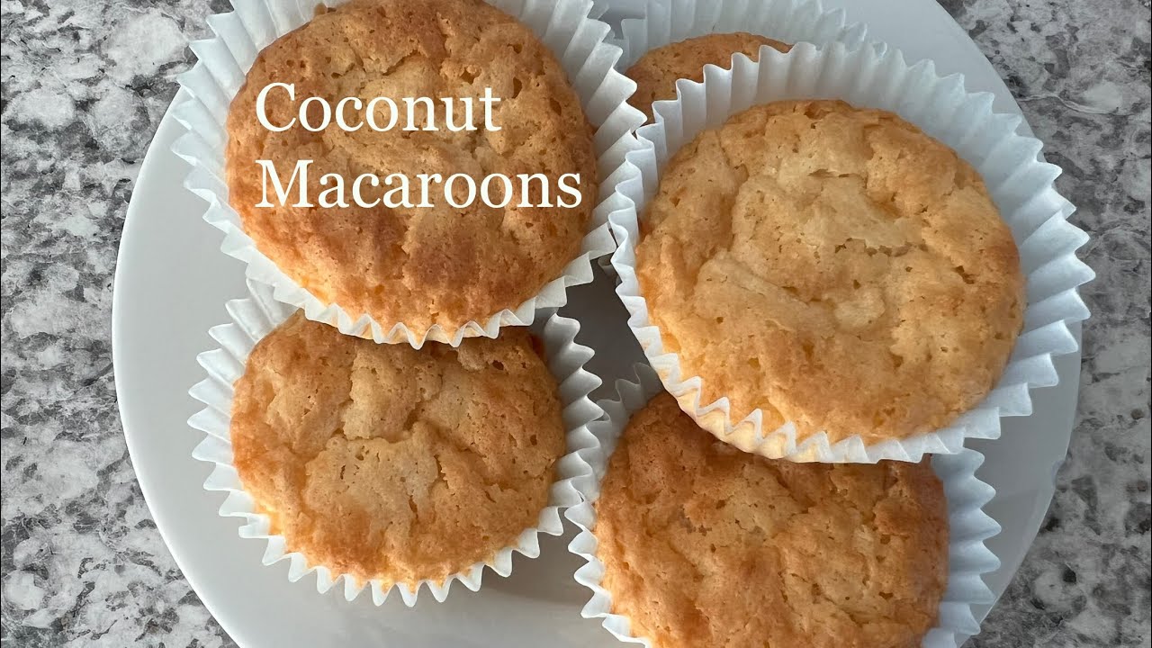 Filipino coconut macaroons
