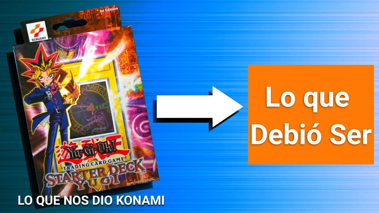 Starter Deck Yugi vs lo que debió Ser