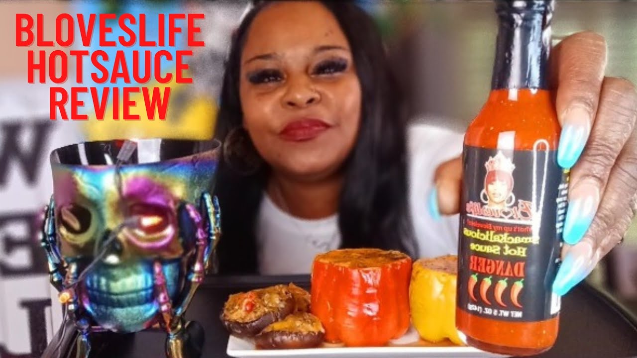 Trying @Bloveslife NEW SMACKALICIOUS HOT SAUCE! DANGER |W @AceEats