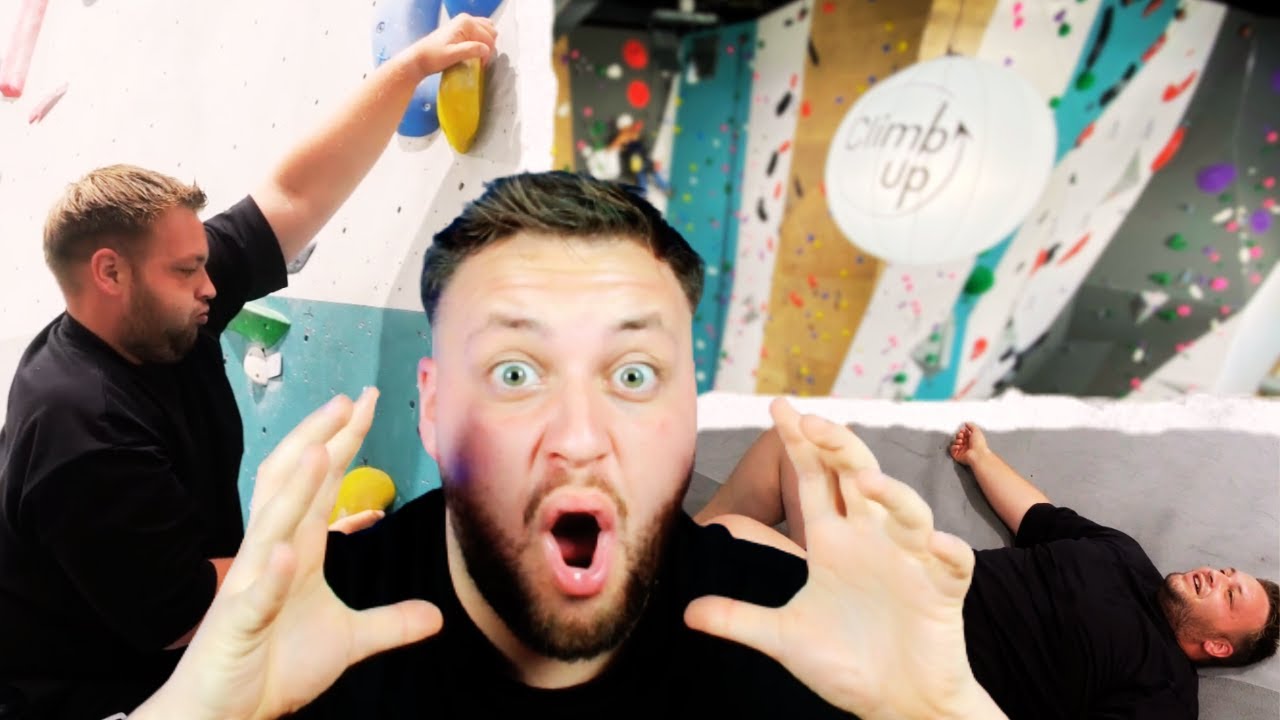 JE TESTE L'ESCALADE ! ( c'est trop dur wallah ) !! 🤣💩