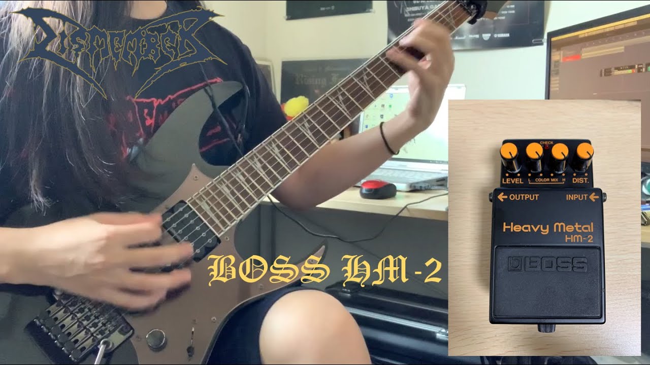 Dismember - Override Of The Overture (Guitar Cover with BOSS HM-2)