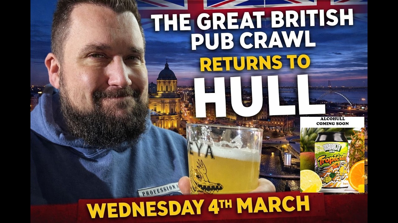 A Mega Pub Crawl Around Hull City Centre (Sponsored By Alcohullfree.com)