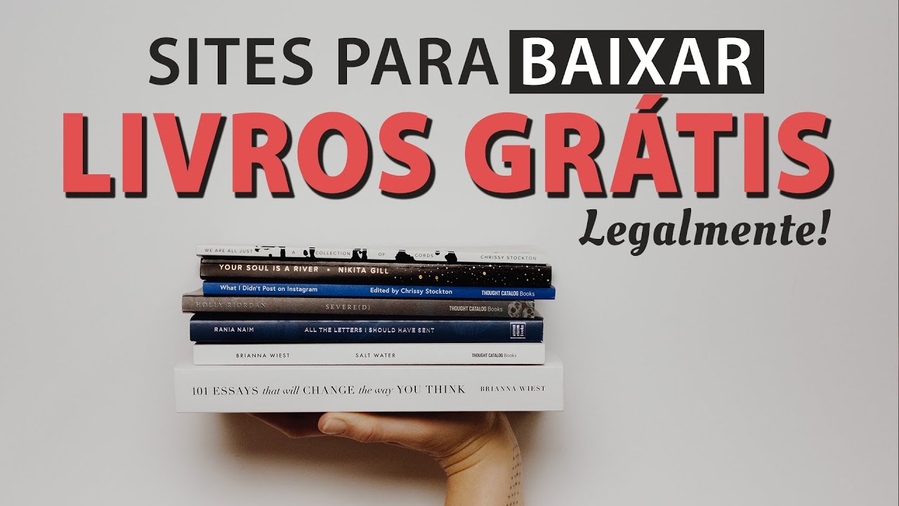 9 SITES PARA BAIXAR LIVROS GRÁTIS LEGALMENTE (Várias Áreas!)