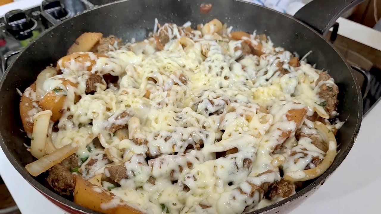 Batata e Carne comida de boteco você tem que fazer em casa