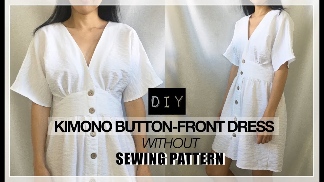 DIY Kimono Dress Without A Pattern
