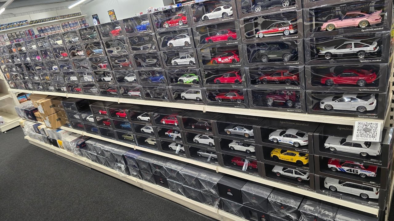 For my JDM Diecast Car fans! Diecast Hunting in Europe! Ignition models. 1/18 scale!