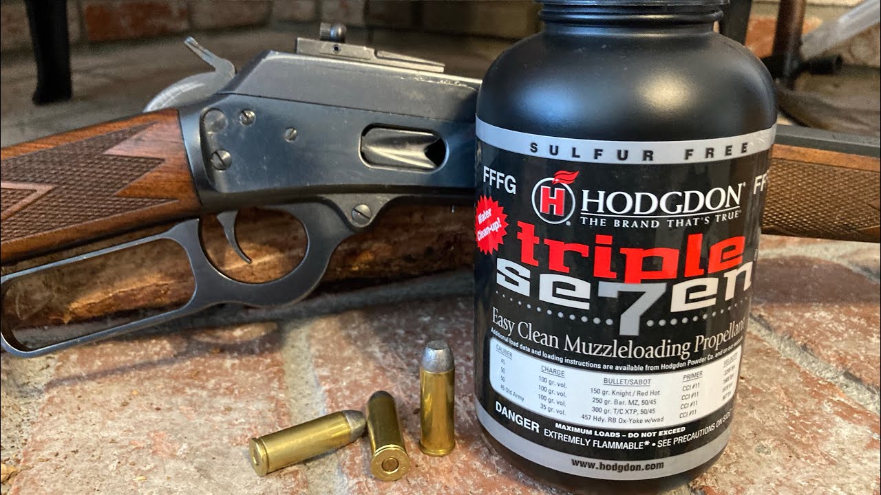 Тест винтовки Hodgdon 777 45 Colt.