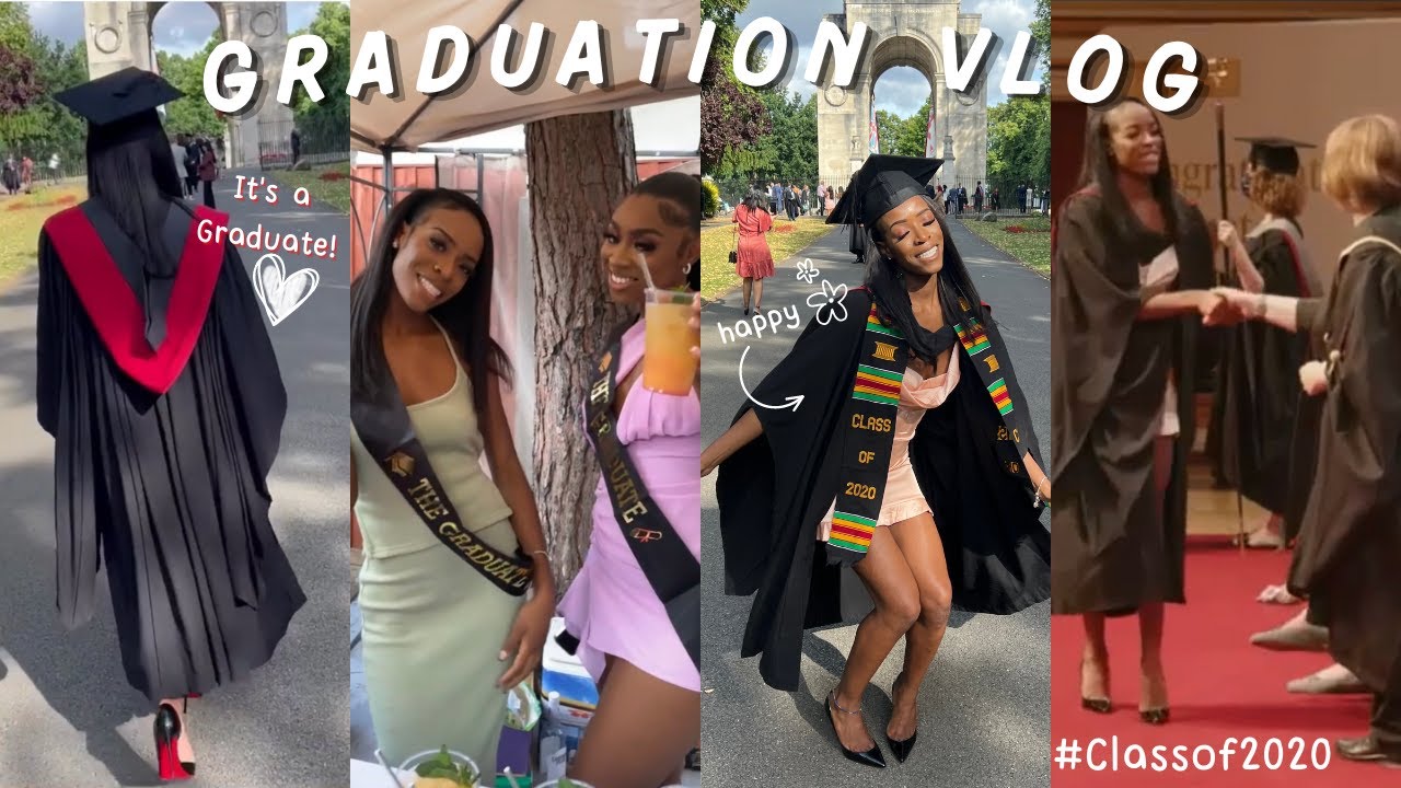 I GRADUATED! My University of Leicester grad vlog with the girls & graduation bbq