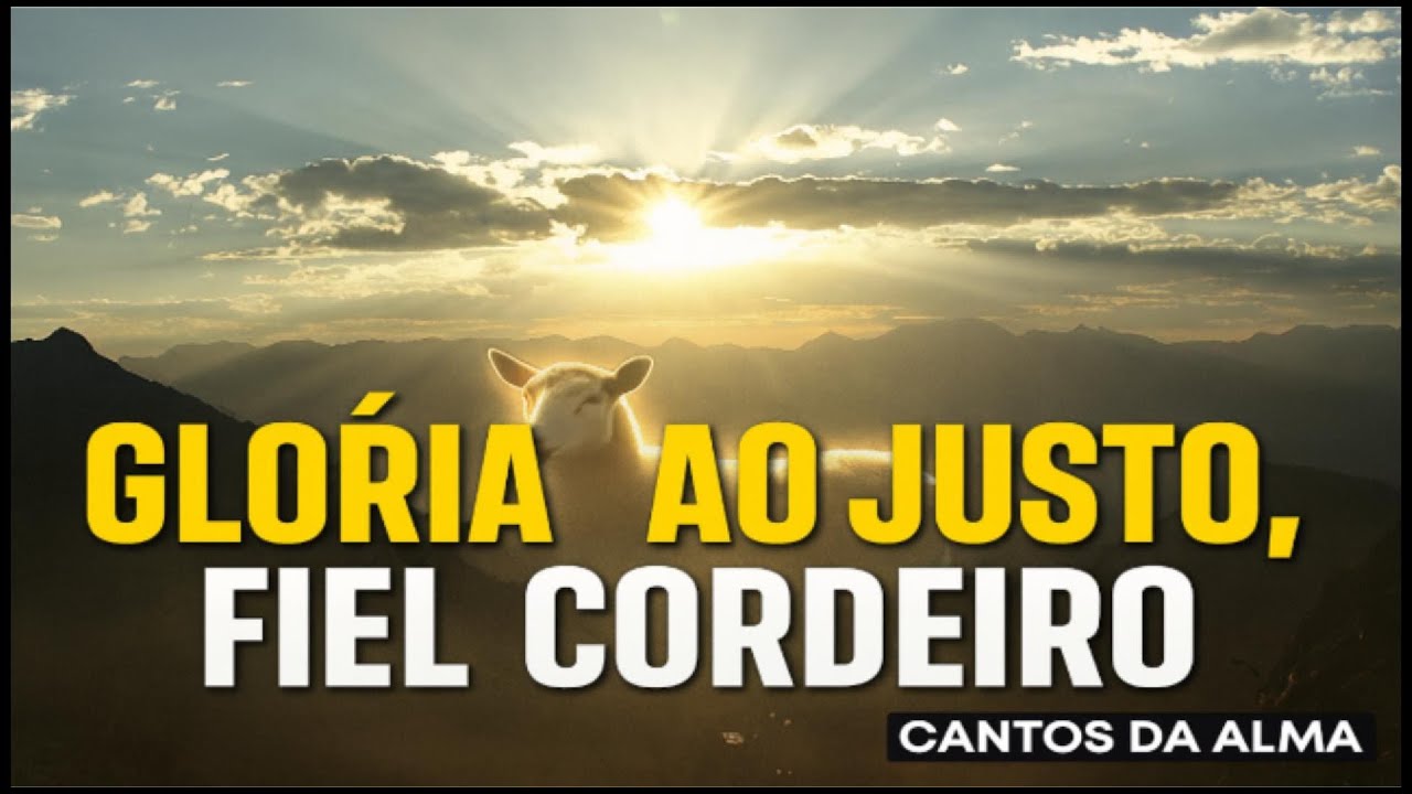 Hino 342 - Glória ao Justo, fiel Cordeiro (Hinário 4 CCB)