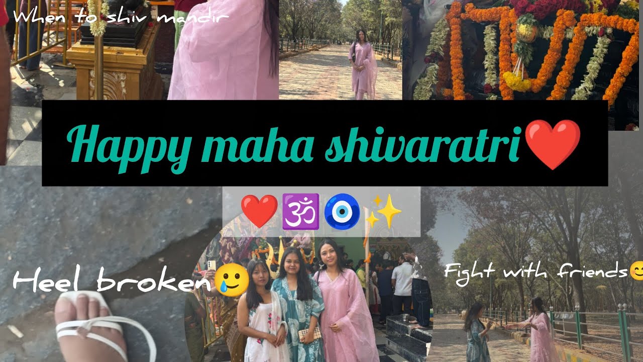 How I spent My Maha Shivaratri❤✨🕉🧿 || just 2 hrs outing || vlog~ 2 || temple visit ✨ | @D~Diary 🧿
