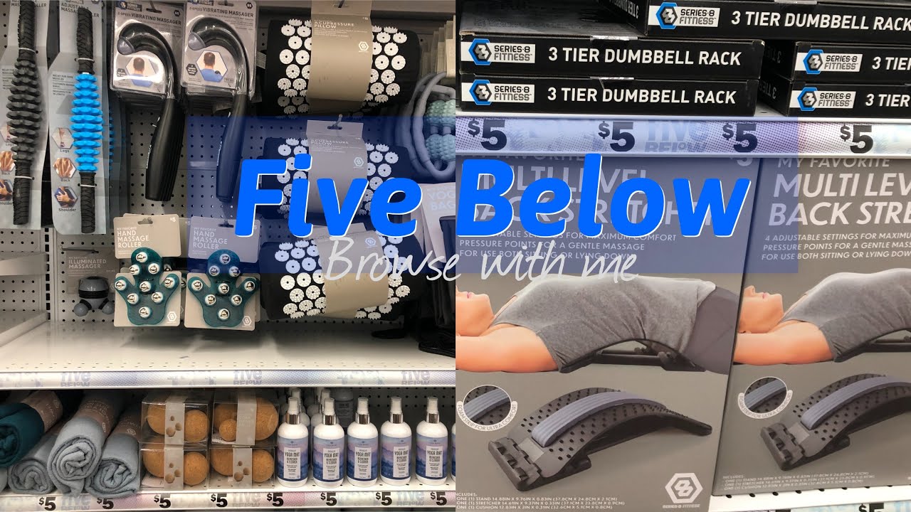 FIVE BELOW | FITNESS FINDS !
