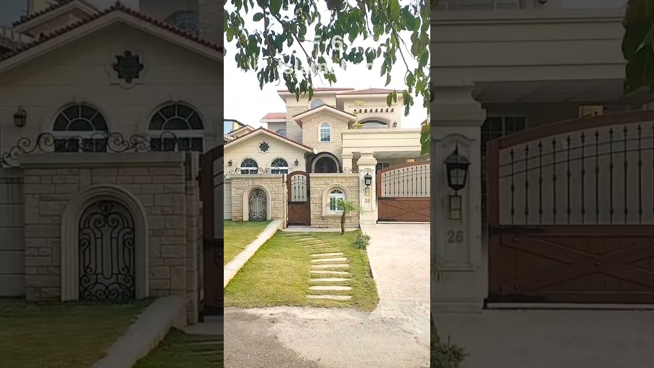 Luxurious Brand New Two Kanal 9 Bedrooms House Available For Sale in F-6 Islamabad 