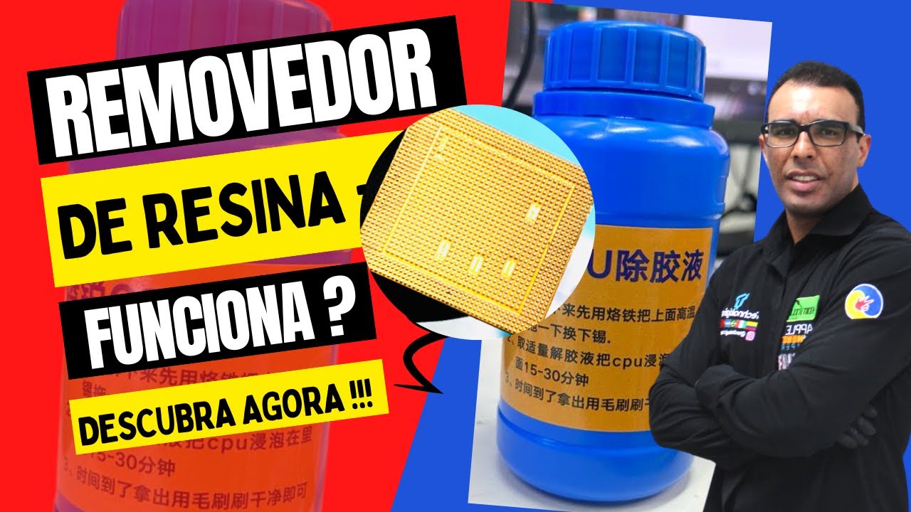 TESTE DE REMOVEDOR DE RESINA FUNCIONA ???