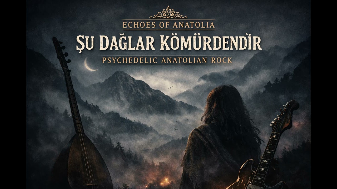 ŞU DAĞLAR KÖMÜRDENDİR |  COVER #anadolurock #psychedelic #turkishfolk #anatolianrock