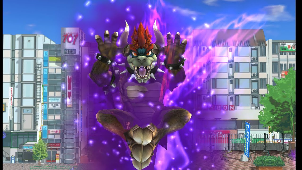 Smash Bros Remix: Classic Mode as Tera Giga Bowser
