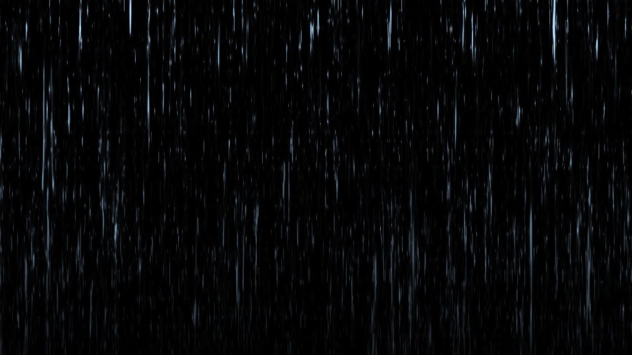 Soft and Gentel Night Rain, Dark Screen Rain, Rain Sounds for Relaxing Sleep, Insomnia, Meditation