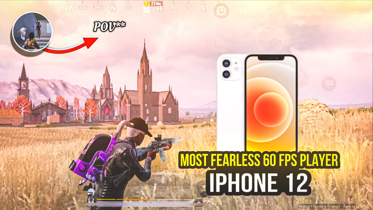MOST FEARLESS 60 FPS PLAYER &bull; IPHONE 12 &bull; BGMI 🔱