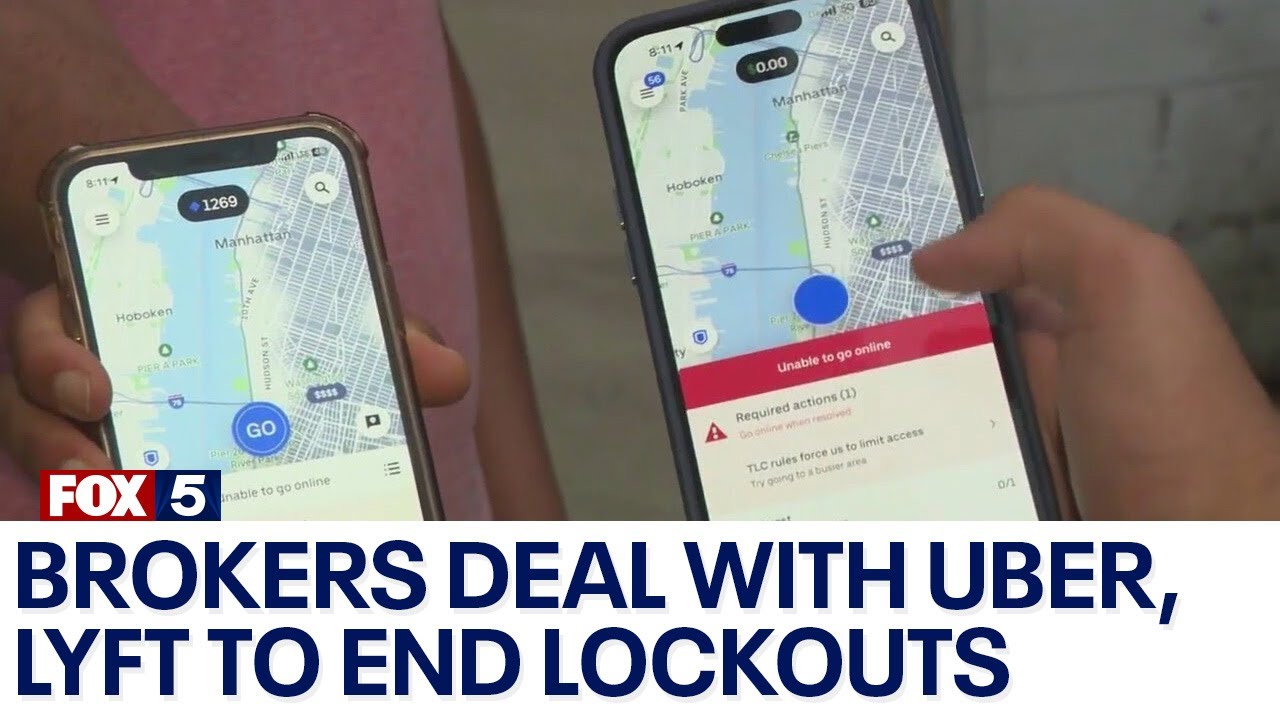 NYC brokers deal with Uber, Lyft to end lockouts; some say it's phony