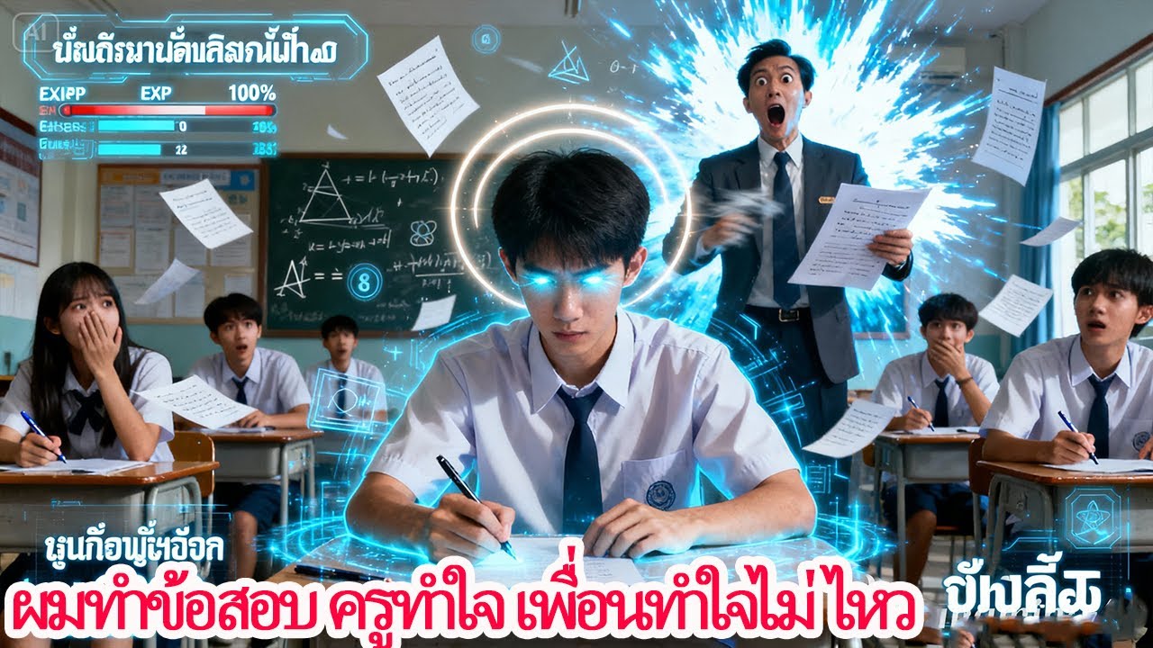 คะแนนผมไม่แรงเท่าแรงกดดัน เพื่อนทั้งห้องสอบแตก