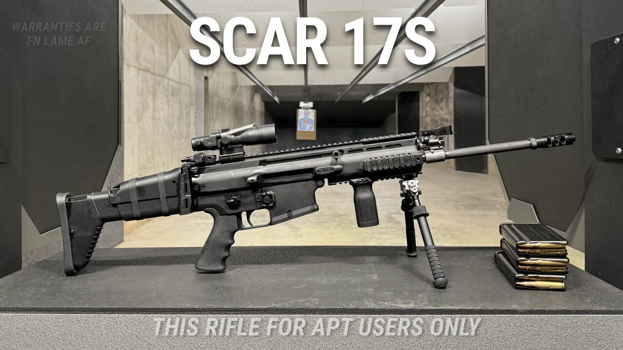 SCAR 17 — винтовка, проработанная до мелочей и достойная внимания