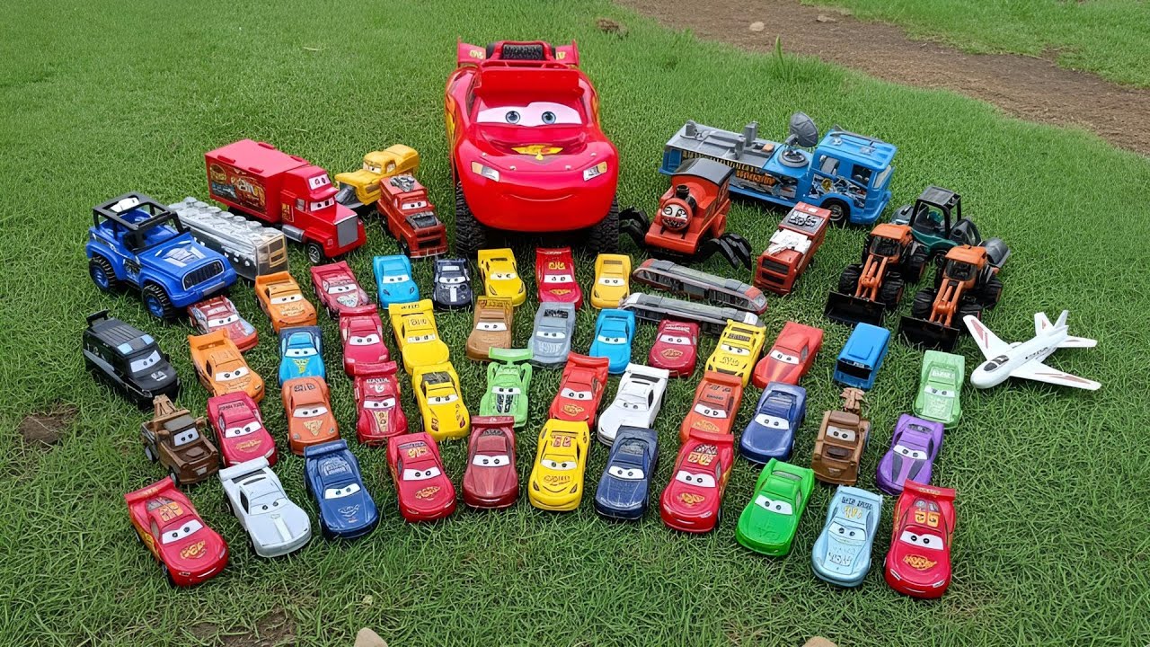 Disney Pixar Cars Unboxing Review | Lightning McQueen, Tow Mater, Doc Hudson, Sally Carrera,Cruz #11