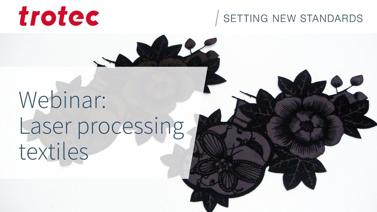 Laser engraving and cutting textiles | Trotec Laser