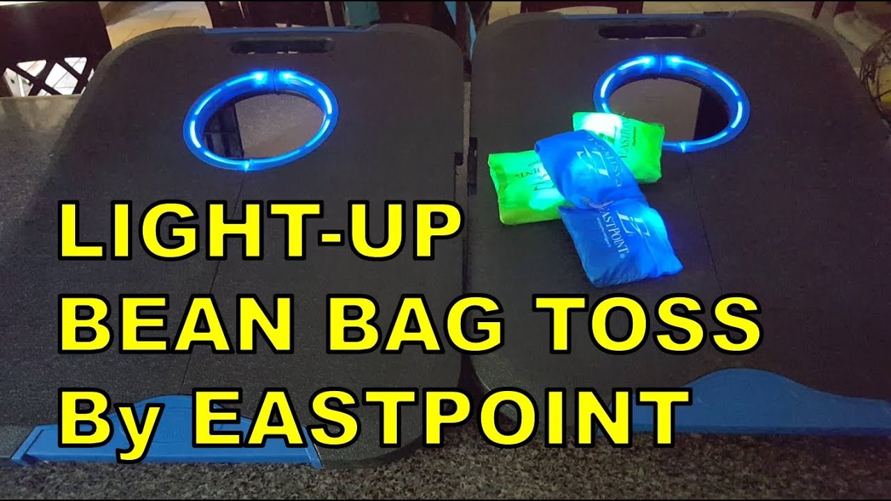 Light Up Bean Bag Toss (Corn Hole) by Eastpoint!
