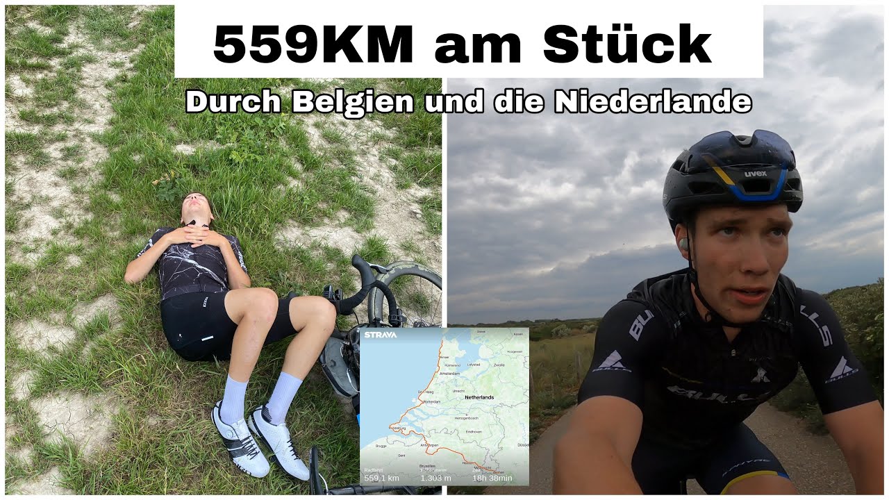 559KM am Stück durch Belgien und die Niederlande