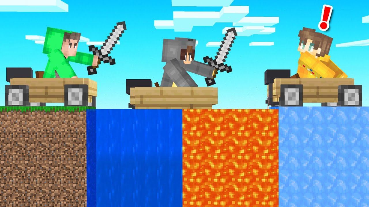 Hunters VS Speedrunner With OP BOATS! (Minecraft)