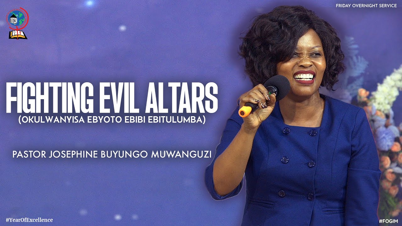 PASTOR JOSEPHINE BUYUNGO MUWANGUZI | FRIDAY OVERNIGHT SERVICE  | 12TH APRIL 2024 | FOGIM