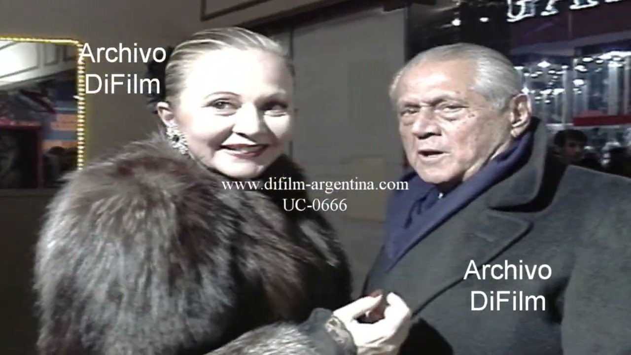 Reapertura del Teatro Maipo - La comunidad artistica asiste al estreno 1994