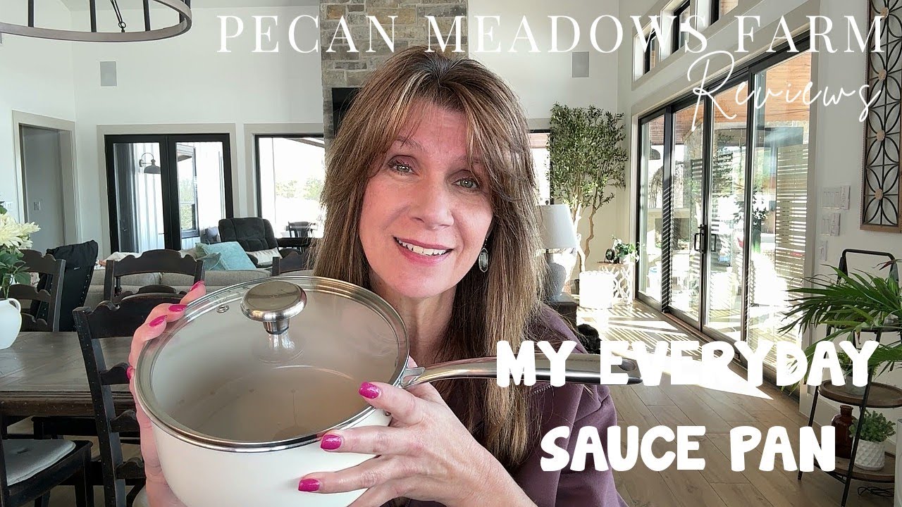 Redchef 3.5QT Ceramic Sauce Pan Review | Nonstick, Non-Toxic, Everyday Cooking Pot