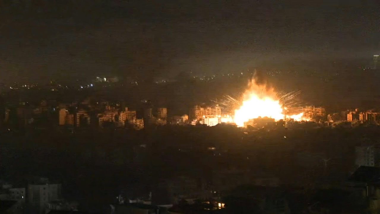 Liban: lourdes frappes sur le sud de Beyrouth | AFP Images