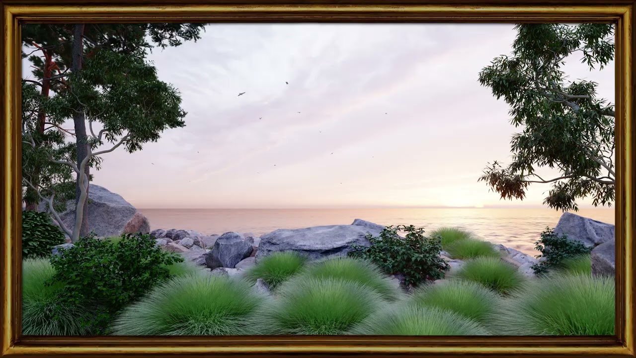 Cliffside | 4K TV Art
