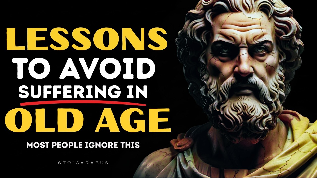 8 Stoic RULES to Avoid SUFFERING in Old Age | STOICISM