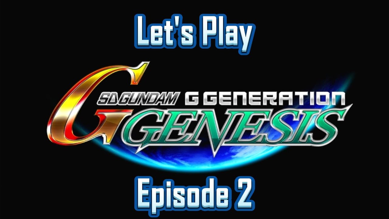 Let's Play SD Gundam G Generation Genesis Episode 2! #gundam #mobilesuitgundam #sdgundam