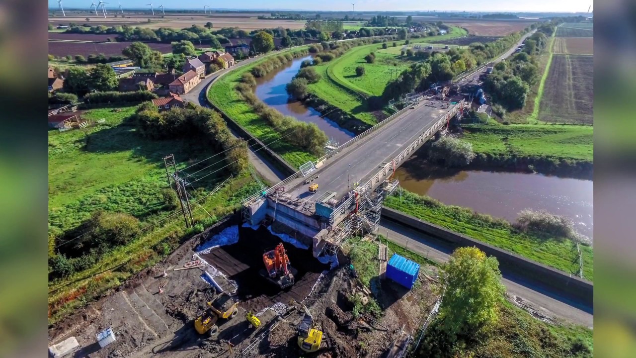 Leca® Lightweight Aggregate Used for Newlands Bridge -  Time Lapse