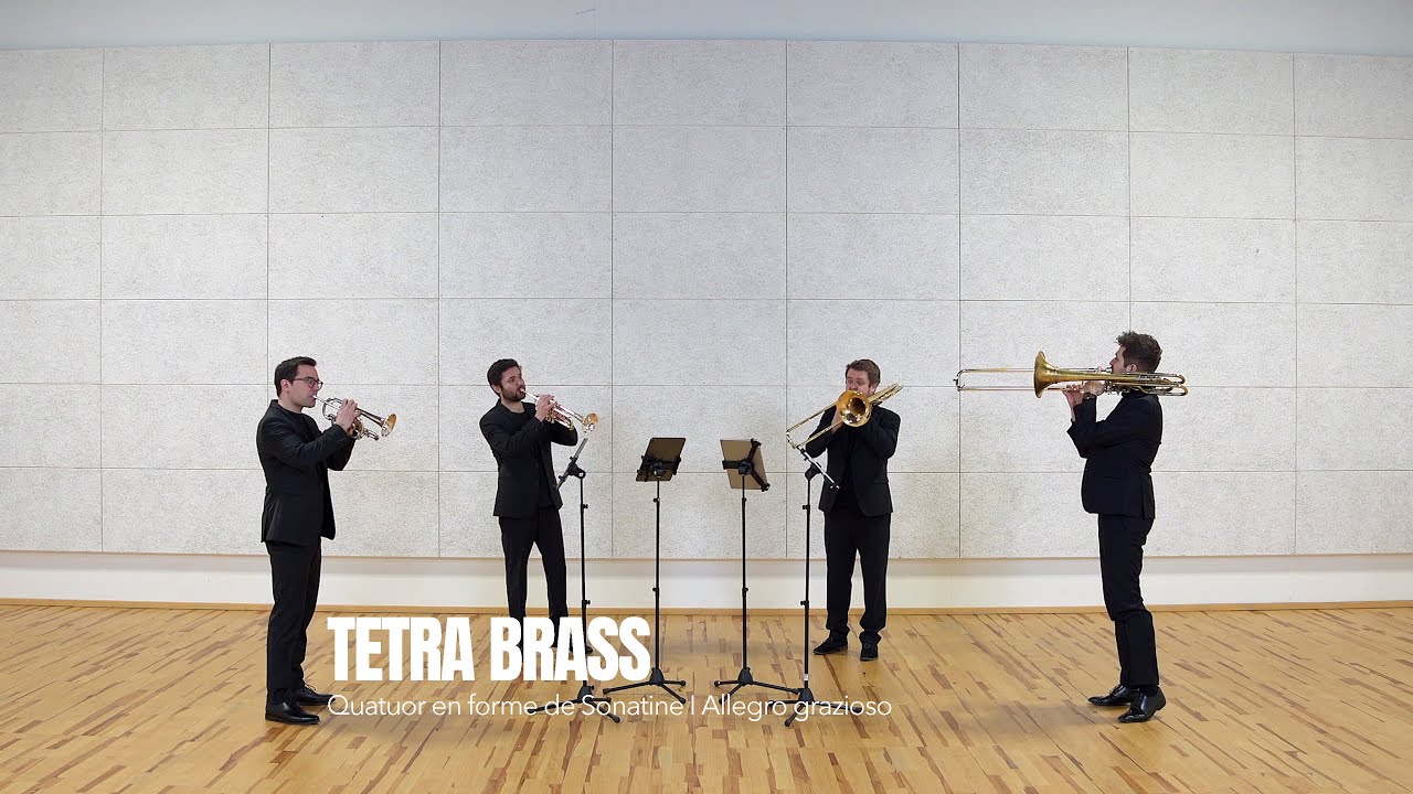 Tetra Brass I Quatuor en forme de Sonatine: Allegro grazioso (Simon)